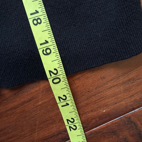 J.Crew Womens Black V-Neck Button Front Cardigan Sz S Academia Preppy Cotton - Picture 7 of 8